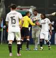 <p>Aranha foi alvo de racismo durante duelo entre Grêmio e Santos pela Copa do Brasil</p>  Foto: Roberto Vinícius/Agência Eleven / Gazeta Press