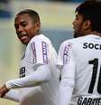 <p>Robinho marcou o 2º gol em 5 jogos na nova passagem</p>  Foto: Vinicius Costa / Futura Press