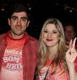 Marcelo Adnet e Dani Calabresa foram ao show de Ivete  Foto: Renan Katayma / AgNews