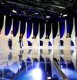<p>Candidatos à Presidência antes do início do debate</p>  Foto: Alice Vergueiro / Terra