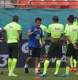 Dunga comanda treino da Seleção Brasileira em Miami  Foto: Bruno Domingos/Mowa Press / Divulgação