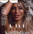 <p>Kim Kardashian é capa da GQ</p>  Foto: Reprodução