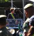 Dilma desfila em carro aberto em Brasília nas celebrações de 7 de setembro  Foto: Beto Nociti / Futura Press