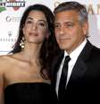 Clooney e sua noiva, Amal Alamuddin, em Florença  Foto: AP