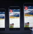 <p>Vice-presidente Apple, Phil Schiller, fala sobre o iPhone 6, durante evento no centro de Flint, em Cupertino, Califórnia</p>  Foto: Stephen Lam / Reuters