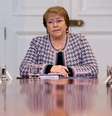 <p>A presidente Michele Bachelet anunciou que seu governo ir&aacute; tomar medidas de seguran&ccedil;a ap&oacute;s explos&atilde;o nesta segunda-feira</p>  Foto: Agencia Uno