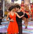 <p>Carol Nakamura e Sidney Sampaio começaram a namorar na Dança dos Famosos, em 2007</p>  Foto: TV Globo / Divulgação