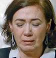 <p>Maria Marta chora escondida ao sair da casa de Maria Isis</p>  Foto: Império/TV Globo / Divulgação