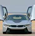 Esportivo elétrico BMW i8  Foto: BMW / Divulgação