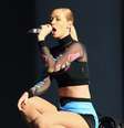 <p>Representantes da rapper negam a autenticidade do vídeo</p>  Foto: Getty Images 