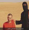 Imagem de vídeo que supostamente mostra a decapitação do voluntário britânico David Haines  Foto: Reuters