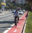 <p>Gest&atilde;o de Fernando Haddad tem implantado ciclovias em S&atilde;o Paulo</p>  Foto: Luiz Guadagnoli/Secom / Divulgação