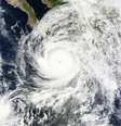 Furacão Odile atinge o México nesta segunda-feira  Foto: Nasa / Reuters