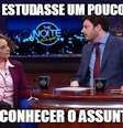 Entrevista de Luciana Genro a Danilo Gentili ganha destaque na web   Foto: Twitter / Reprodução