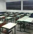 Sala de aula da Escola Estadual Padre Antônio Jorge Lima, em Bauru  Foto: Facebook / Reprodução