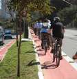 Em pesquisa, paulistanos responderam apoiar a criação de mais ciclovias  Foto: Luiz Guadagnoli/Secom / Divulgação