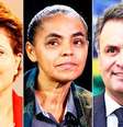 <p>Pesquisa aponta liderança de Dilma Rousseff, com aumento na rejeição à Marina Silva</p>  Foto: Eco Desenvolvimento