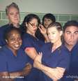 <p>Famosas presidiárias de série são homenageadas por elenco de Grey's Anatomy</p>  Foto: @ellenpompeo/Instagram / Reprodução