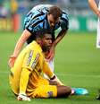 <p>Aranha foi muito vaiado e xingado pelos gremistas</p>  Foto: Lucas Uebel / Getty Images 