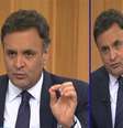 Candidato do PSDB à Presidência, Aécio Neves, em entrevista ao Bom dia Brasil, da Rede Globo  Foto: Reprodução