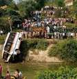 Acidente de ônibus deixou mais de 20 mortos nesta quarta-feira  Foto: Twitter