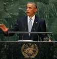<p>Presidente dos EUA, Barack Obama, discursa na Assembleia-Geral da ONU, em Nova York.</p>  Foto: Mike Segar / Reuters