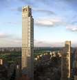 Prédio de 54 andares em construção, situado no número 520 da Park Avenue, em Nova York, está avaliado em US$ 130 milhões  Foto: Reprodução / NY Daily News
