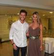 <p>Klebber Toledo e Yasmin Brunet foram destaque de desfile em S&atilde;o Paulo</p>  Foto: Raphael Castello / AgNews