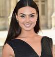 <p>Isis Valverde optou por vestido com saia volumosa para prestigiar desfile da Dior</p>  Foto: Getty Images 