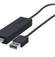 <p>Novo Microsoft Wireless Display Adapter promete transformar sua TV em uma segunda tela</p>  Foto: Microsoft / Reprodução