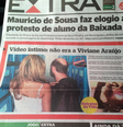 Viviane Araújo posta foto de manchete   Foto: Instagram / Reprodução