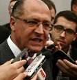 <p>Geraldo Alckmin (PSDB) conseguiu votos suficientes para acabar o pleito já no primeiro turno</p>  Foto: Terra