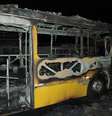 <p>Tr&ecirc;s &ocirc;nibus e sete carros foram incendiados nesta madrugada</p>  Foto: Jaime Batista da Silva / vc repórter
