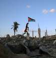O governo palestino de reconciliação nacional apresentou nesta sexta-feira um plano para a reconstrução de Gaza no valor de US$ 4 bilhões   Foto: SAID KHATIB / AFP