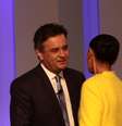 <p>Aécio Neves e Marina Silva antes do debate da Globo</p>  Foto: Ale Silva / Futura Press