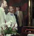 <p>Ivan Larsen e Ove Carlsen foram o segundo casal a assinar os papéis da união civil em 1º de outubro de 1989</p>  Foto: BBC News Brasil