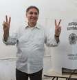 <p>O candidato do PT foi eleito no primeiro turno para o governo de Minas Gerais</p>  Foto: Fernando Pimentel / Reprodução