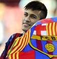 Neymar foi apresentado pelo Barcelona em junho de 2013  Foto: David Ramos / Getty Images 