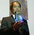 O americano  Shuji Nakamura é um dos vencedores do Nobel de Física junto de dois japoneses  Foto: Phil Klein / Reuters