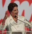 <p>Presidente e candidata &agrave; reelei&ccedil;&atilde;o,&nbsp;Dilma Rousseff, durante un discurso em&nbsp;Bras&iacute;lia em 05/10</p>  Foto: Ueslei Marcelino / Reuters