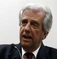 O candidato da coalizão governante de esquerda, Tabaré Vázquez, tem o respaldo de 42 por cento dos eleitores  Foto: Reuters
