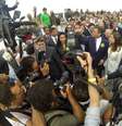 <p>Estou pronto de fazer uma campanha política à altura dos desafios do Brasil", disse Aécio</p>  Foto: @AecioNeves / Twitter