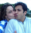 Fernanda Gentil e o marido   Foto: Instagram / Reprodução