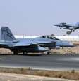 <p>O F/A-18F Super Hornet australiano (foto)&nbsp;lan&ccedil;ou duas bombas contra posi&ccedil;&otilde;es do Estado Isl&acirc;mico no Iraque</p>  Foto: Ministério da Defesa da Austrália / Reuters