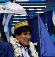 <p>Evo Morales disputa a reelei&ccedil;&atilde;o &agrave; presid&ecirc;ncia</p>  Foto: David Mercado / Reuters