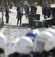 <p>Turcos t&ecirc;m protestado pela falta de a&ccedil;&atilde;o do pa&iacute;s na S&iacute;ria</p>  Foto: AFP