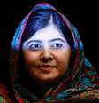 <p>Paquistanesa Malala Yousafzai após pronunciamento em Birmingham, na Inglaterra</p>  Foto: Darren Staples / Reuters