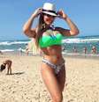 <p>Geisy foi clicada com biquíni chamativo</p>  Foto: @geisy_arruda/Instagram / Reprodução