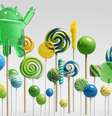 Imagem de divulgação do Android Lollipop, novo sistema operacional do Google  Foto: Divulgação