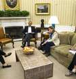 Obama se reúne com membros do Centro de Controle de Doenças dos EUA nesta quarta-feira  Foto: Kevin Lamarque / Reuters